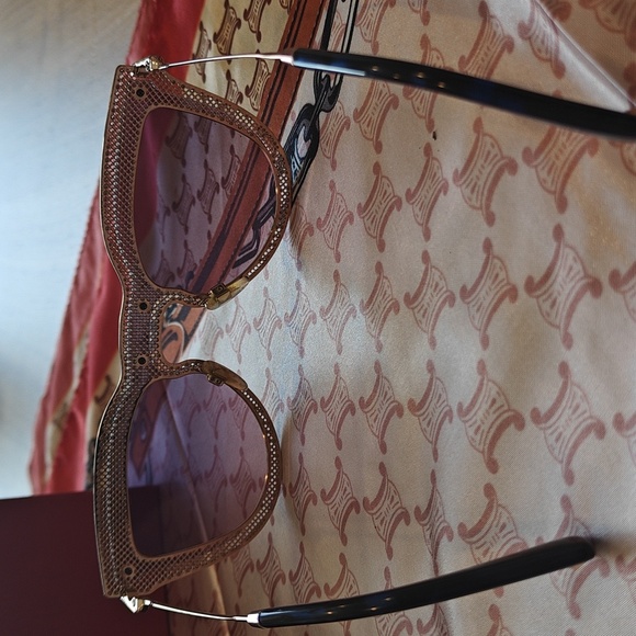 Valentino Textured Cat-Eye Sunglasses with Case main image 5